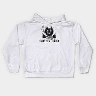 cocteau twins and the bad cat Kids Hoodie